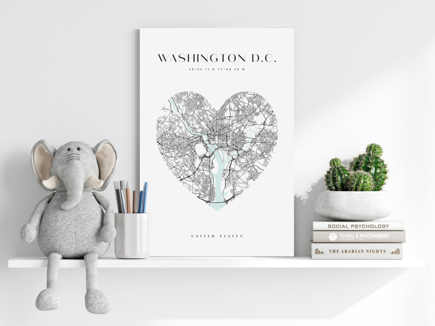 Washington V1 Aluminum Print