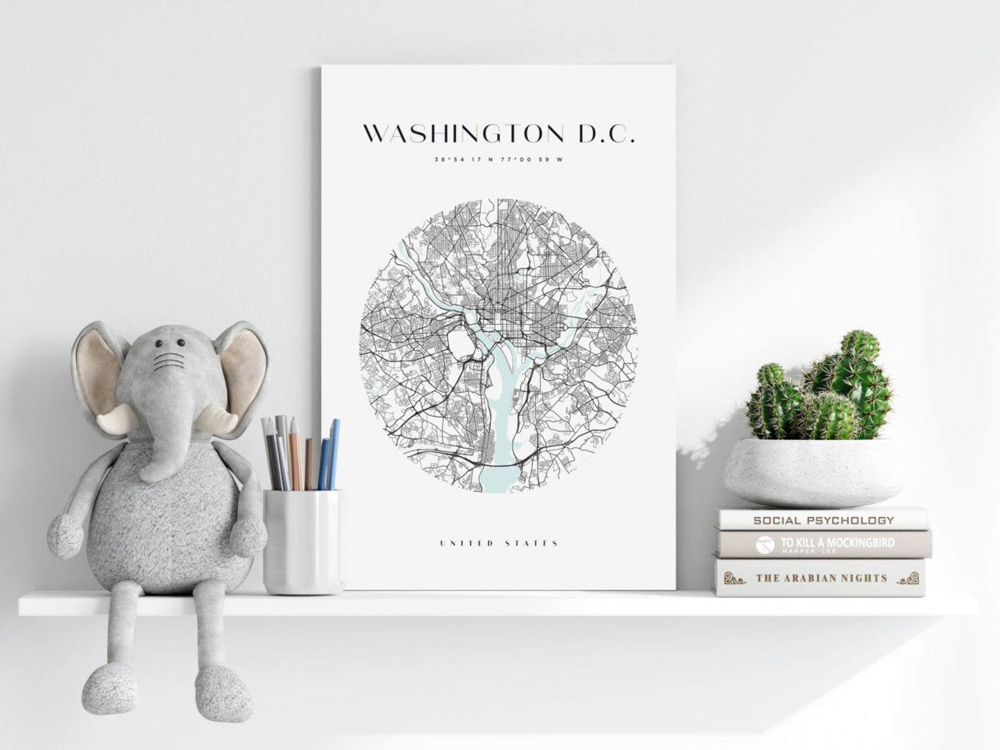 Washington V2 Aluminum Print