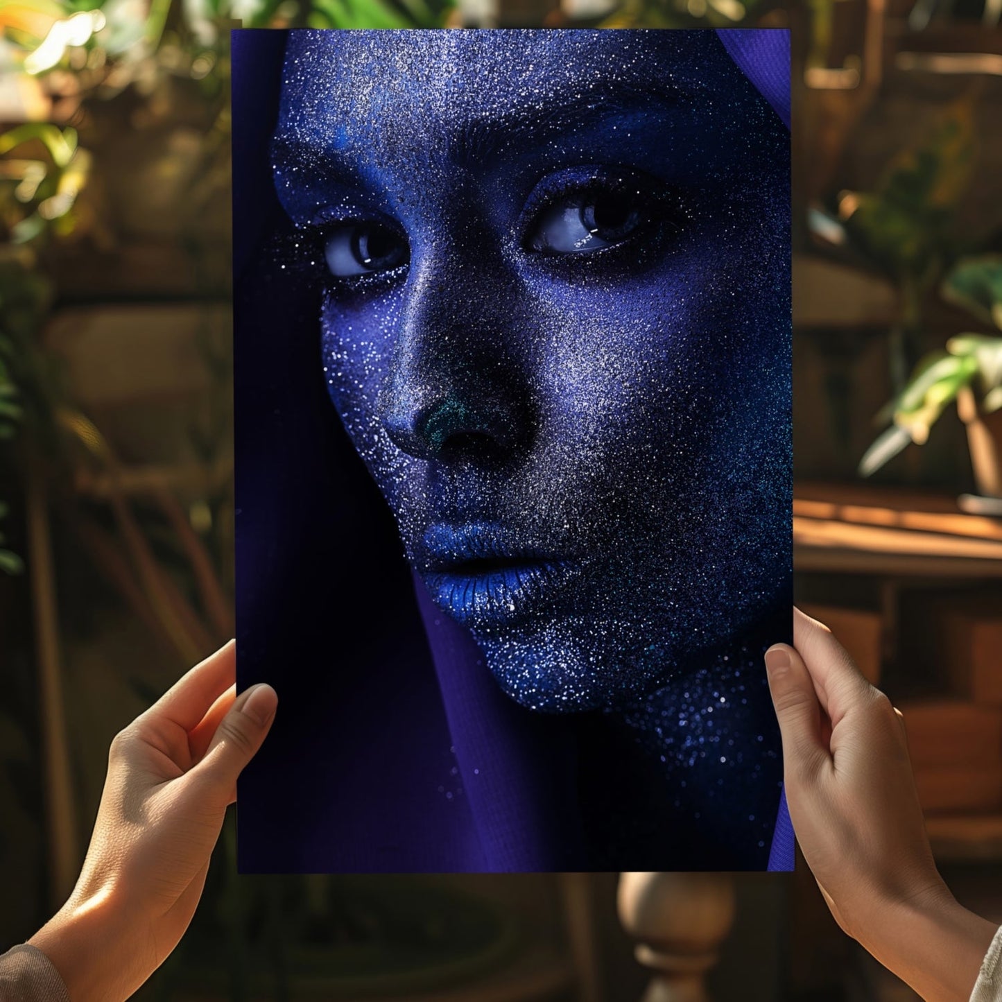 Woman Aluminum Print