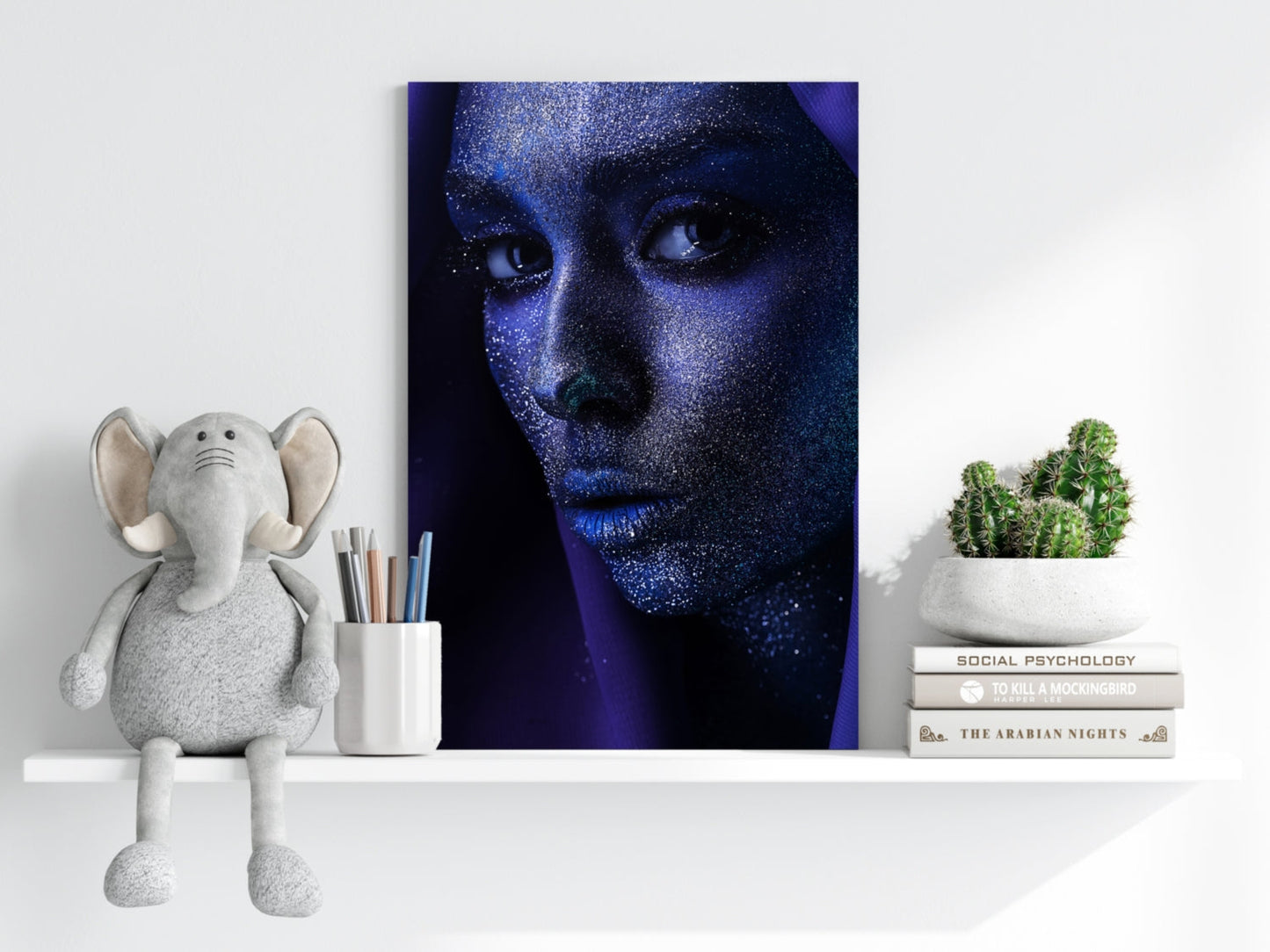 Woman Aluminum Print