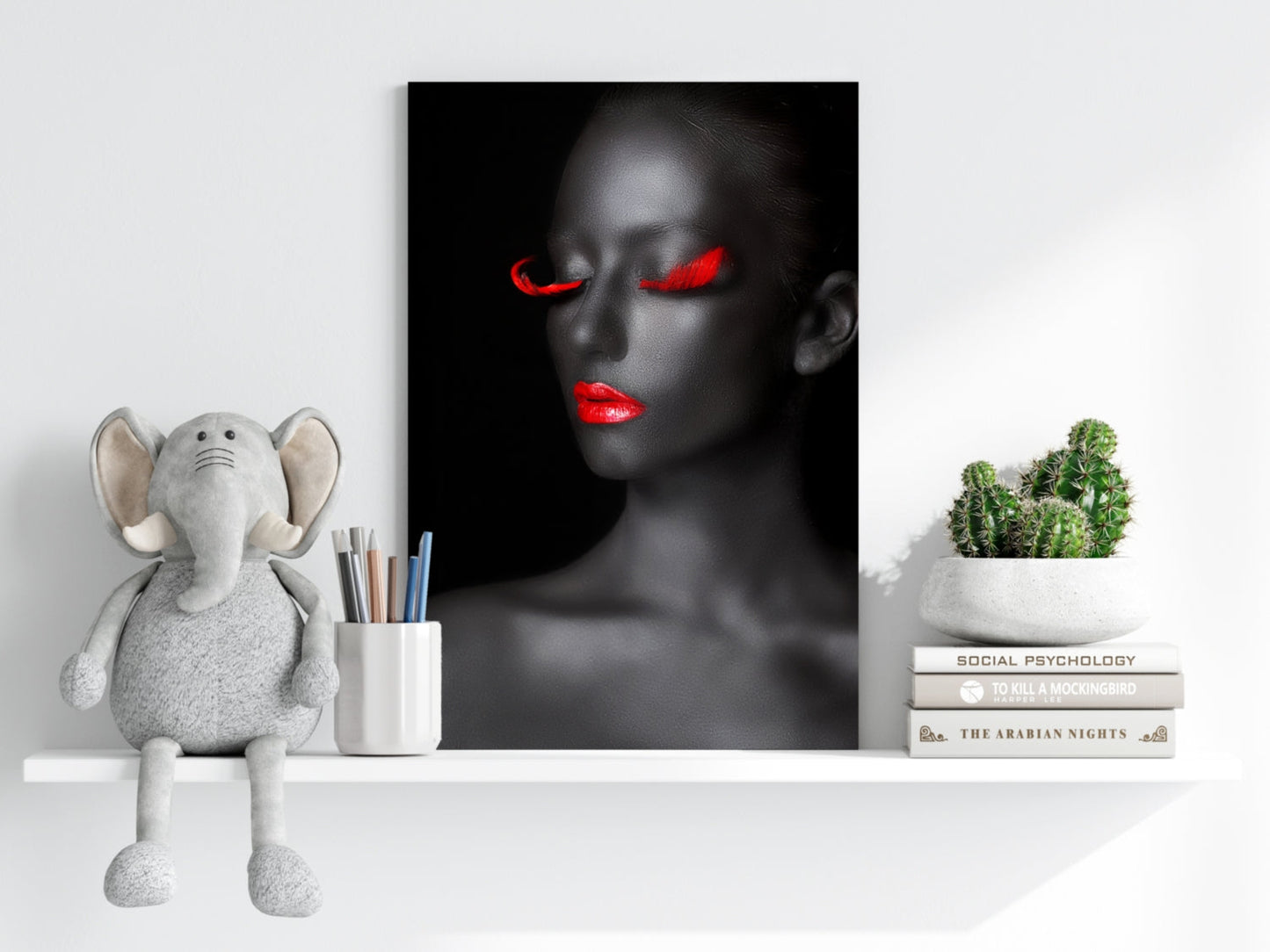 Woman Aluminum Print