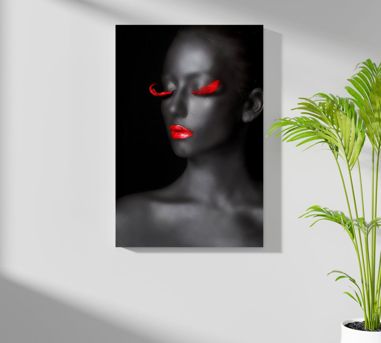Woman Aluminum Print