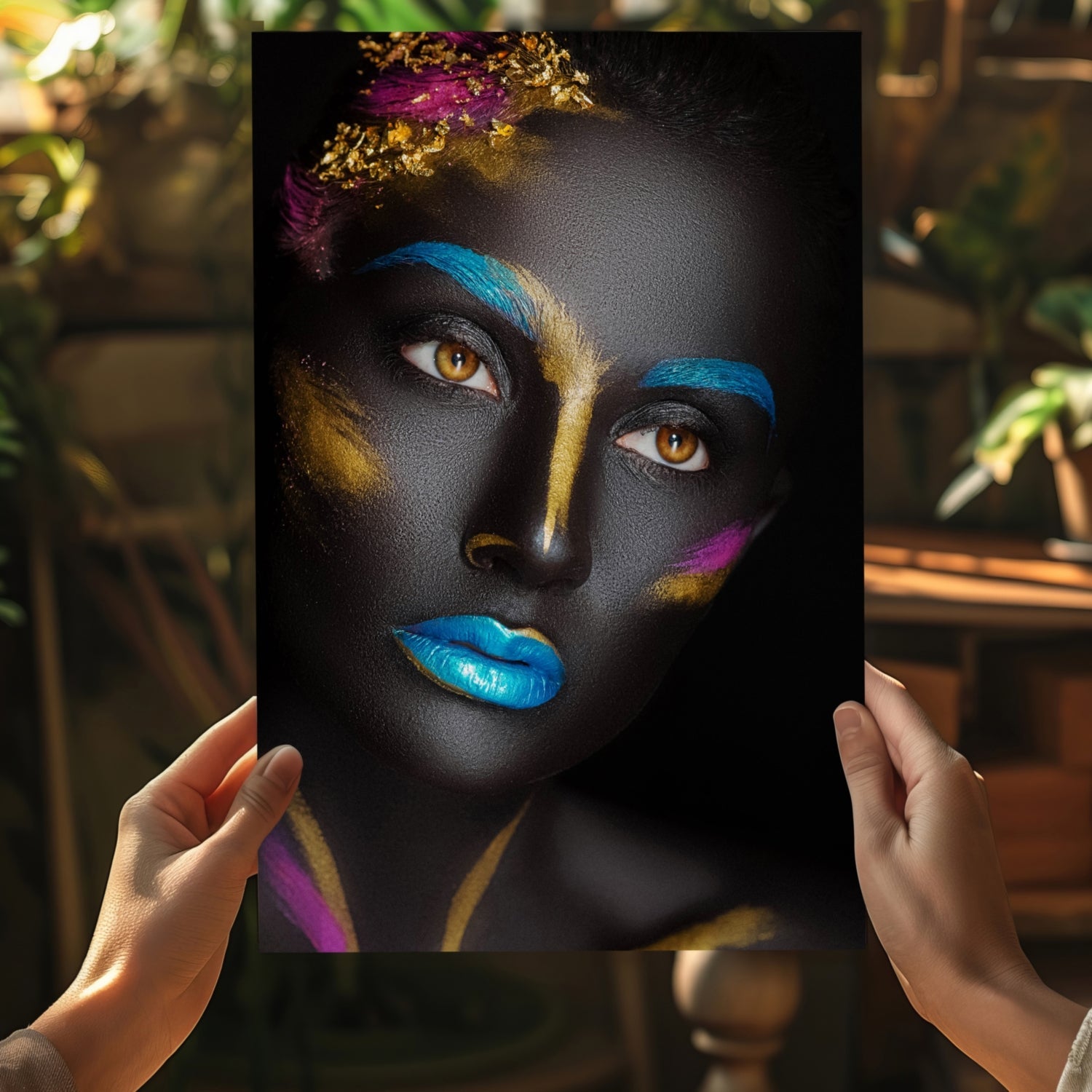 Woman Aluminum Print-4