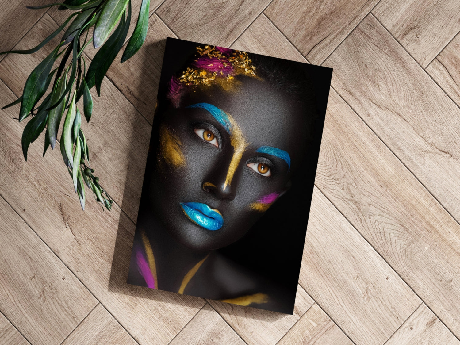 Woman Aluminum Print-2