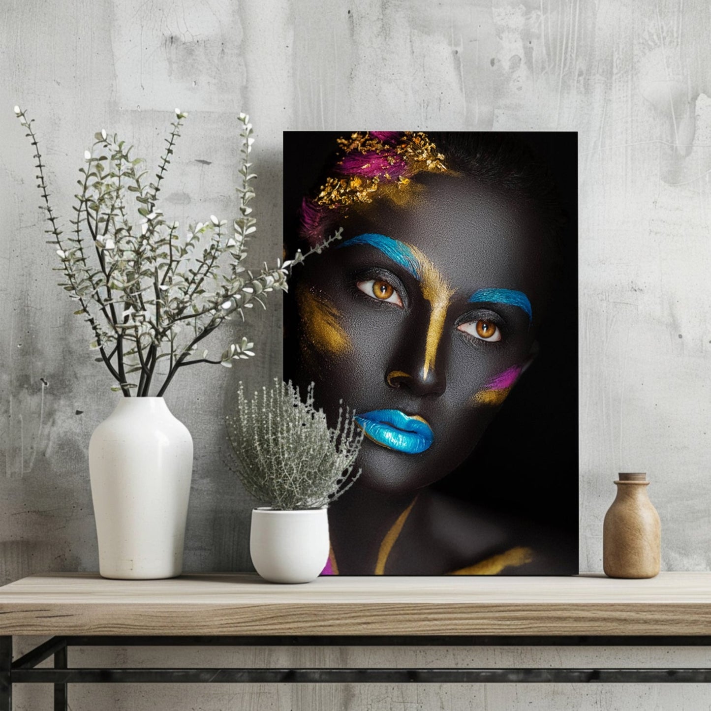 Woman Aluminum Print-1
