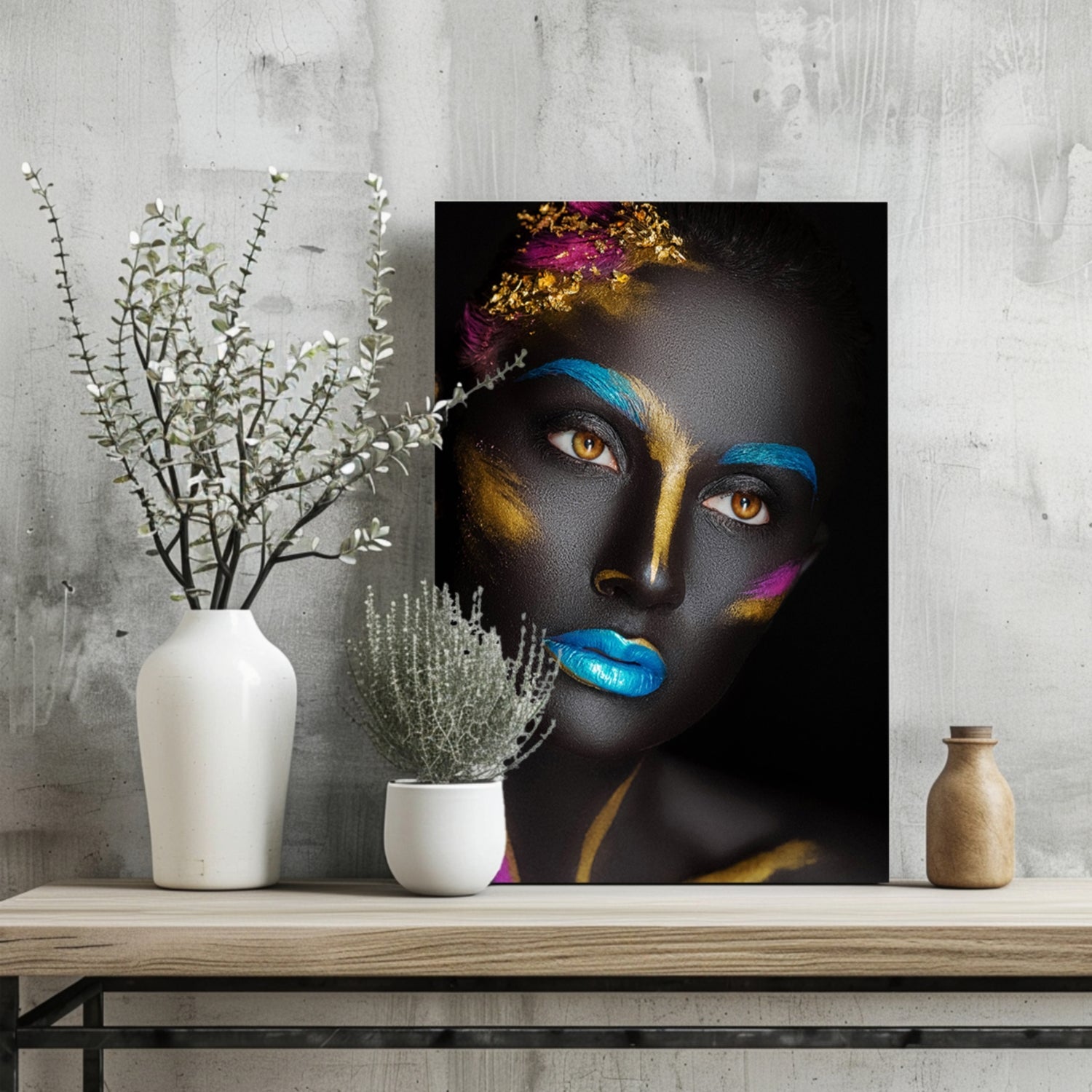 Woman Aluminum Print-1