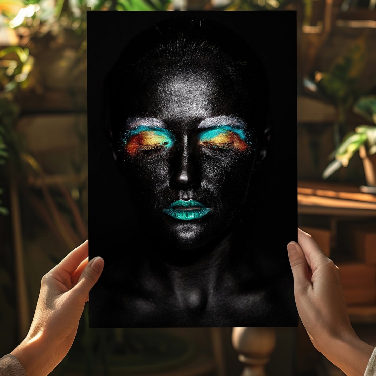Woman Aluminum Print