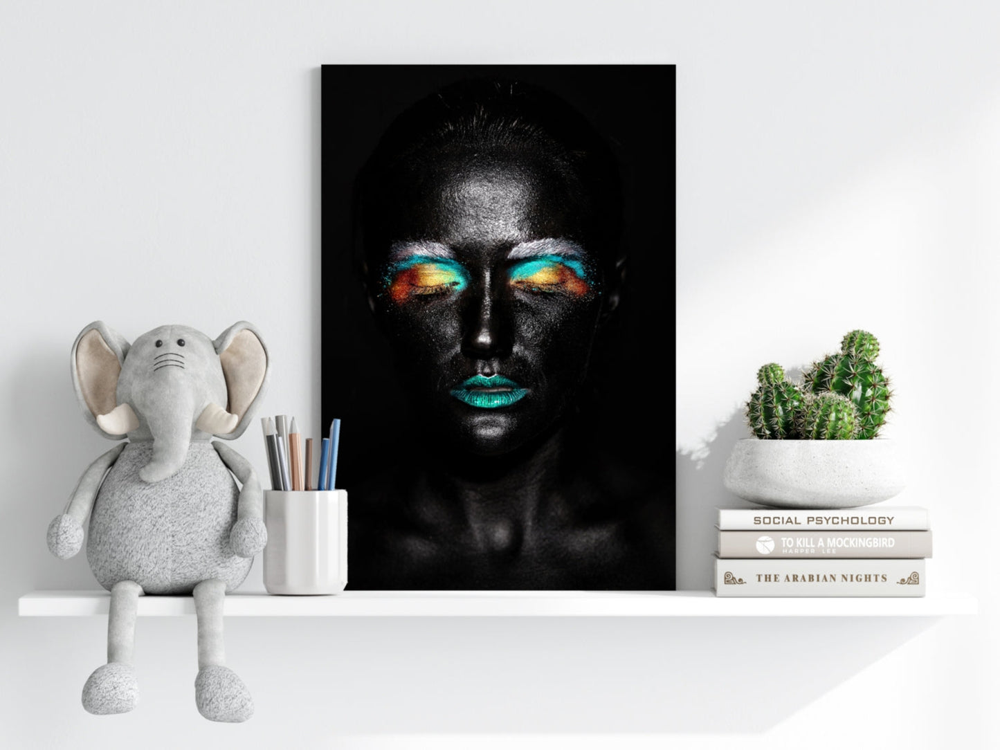 Woman Aluminum Print