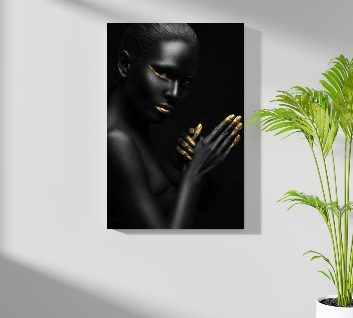 Woman Aluminum Print