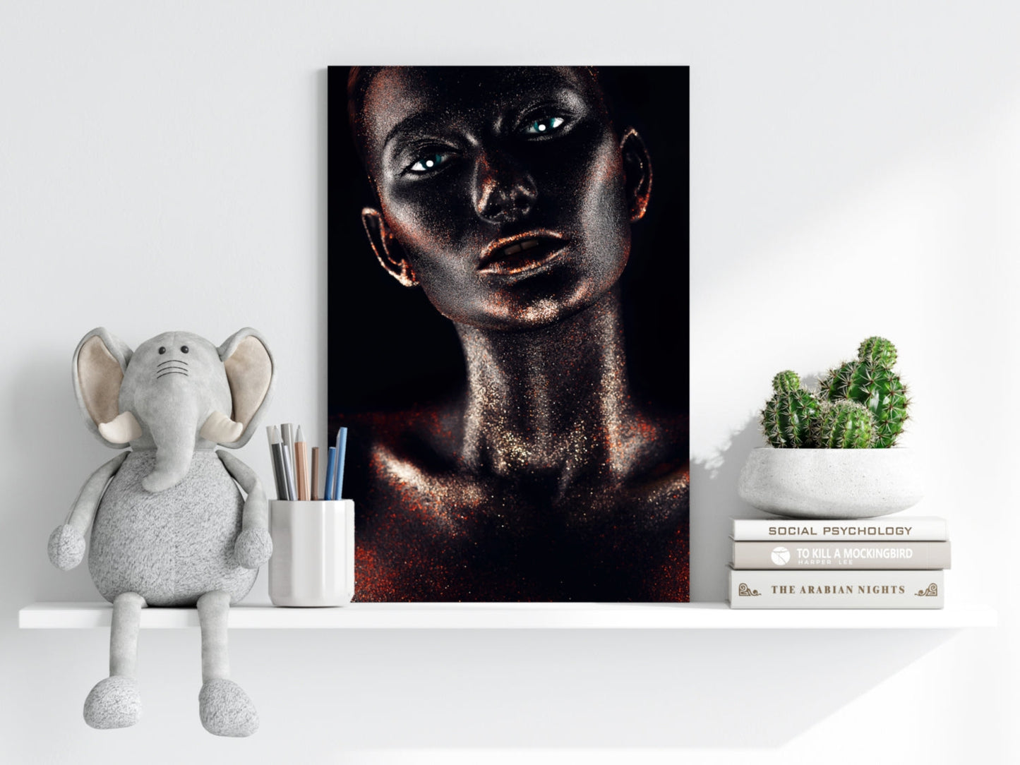 Woman Aluminum Print