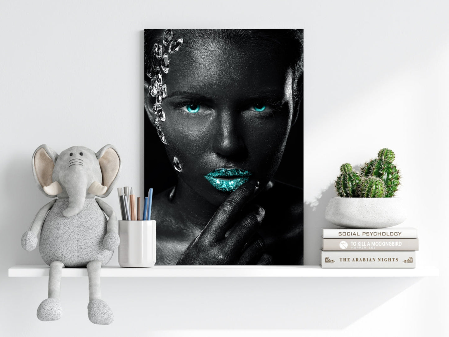 Woman Aluminum Print