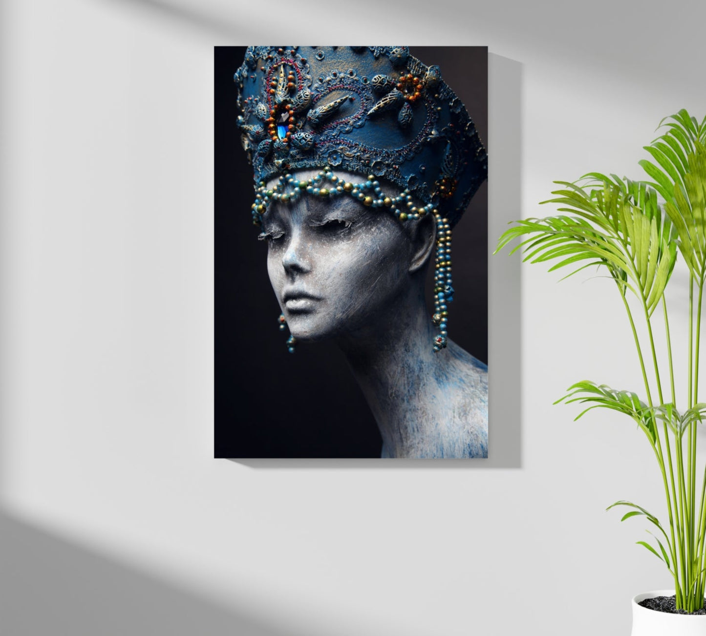 Egyptian Woman Aluminum Print