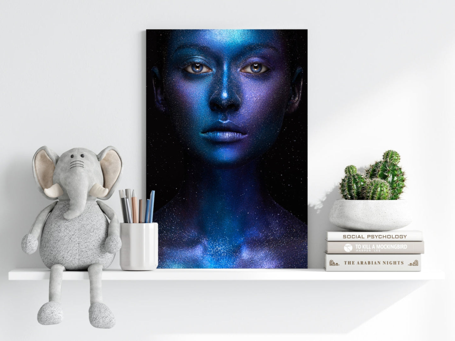 Woman Aluminum Print