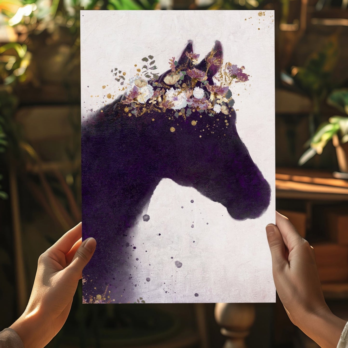 Horse Aluminum Print