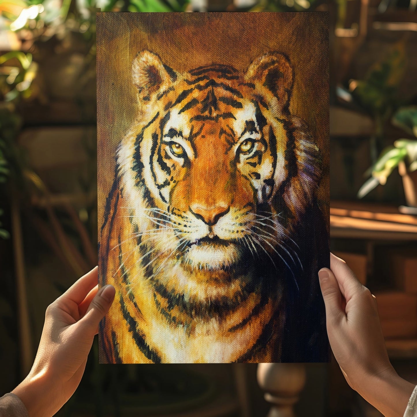 Tiger Aluminum Print