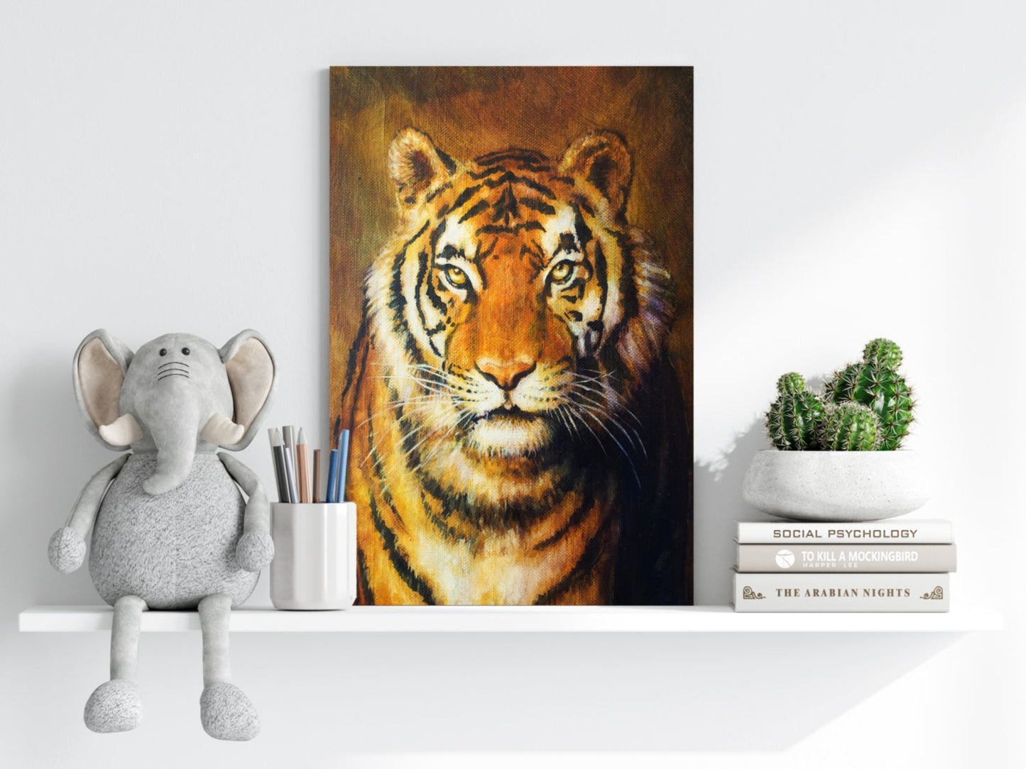 Tiger Aluminum Print