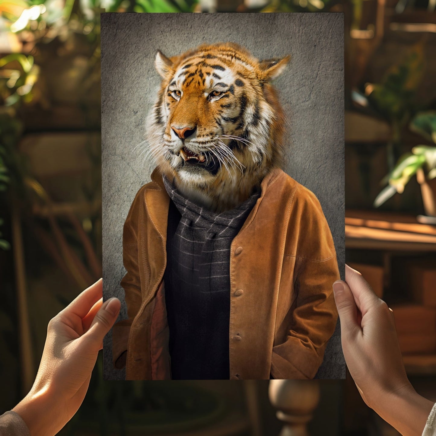 Tiger Aluminum Print