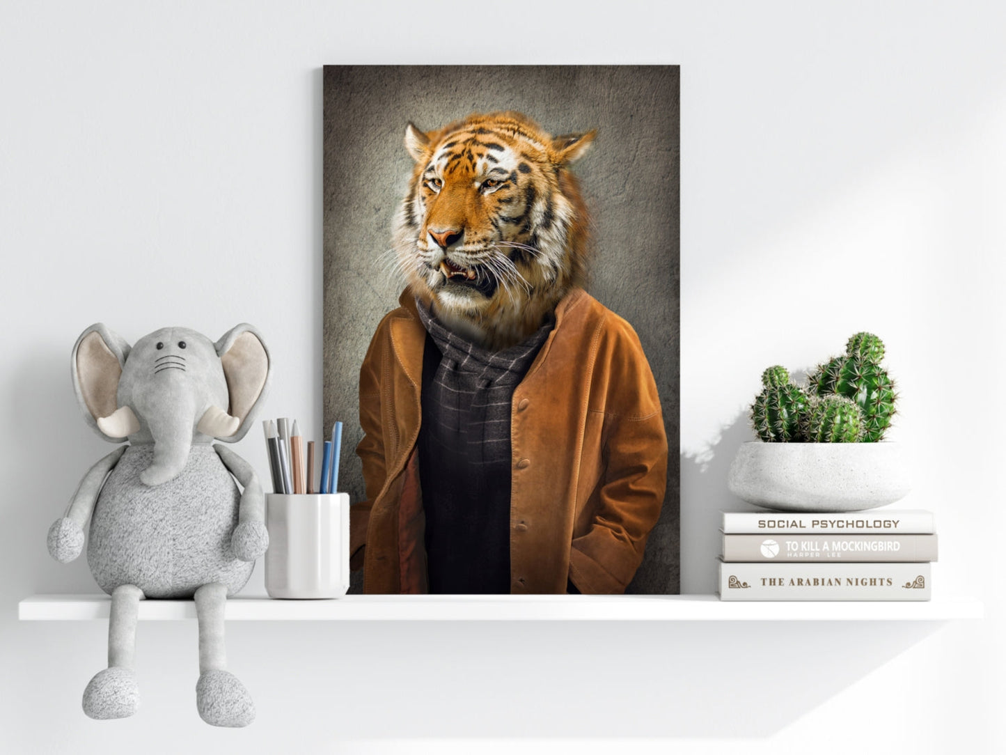 Tiger Aluminum Print
