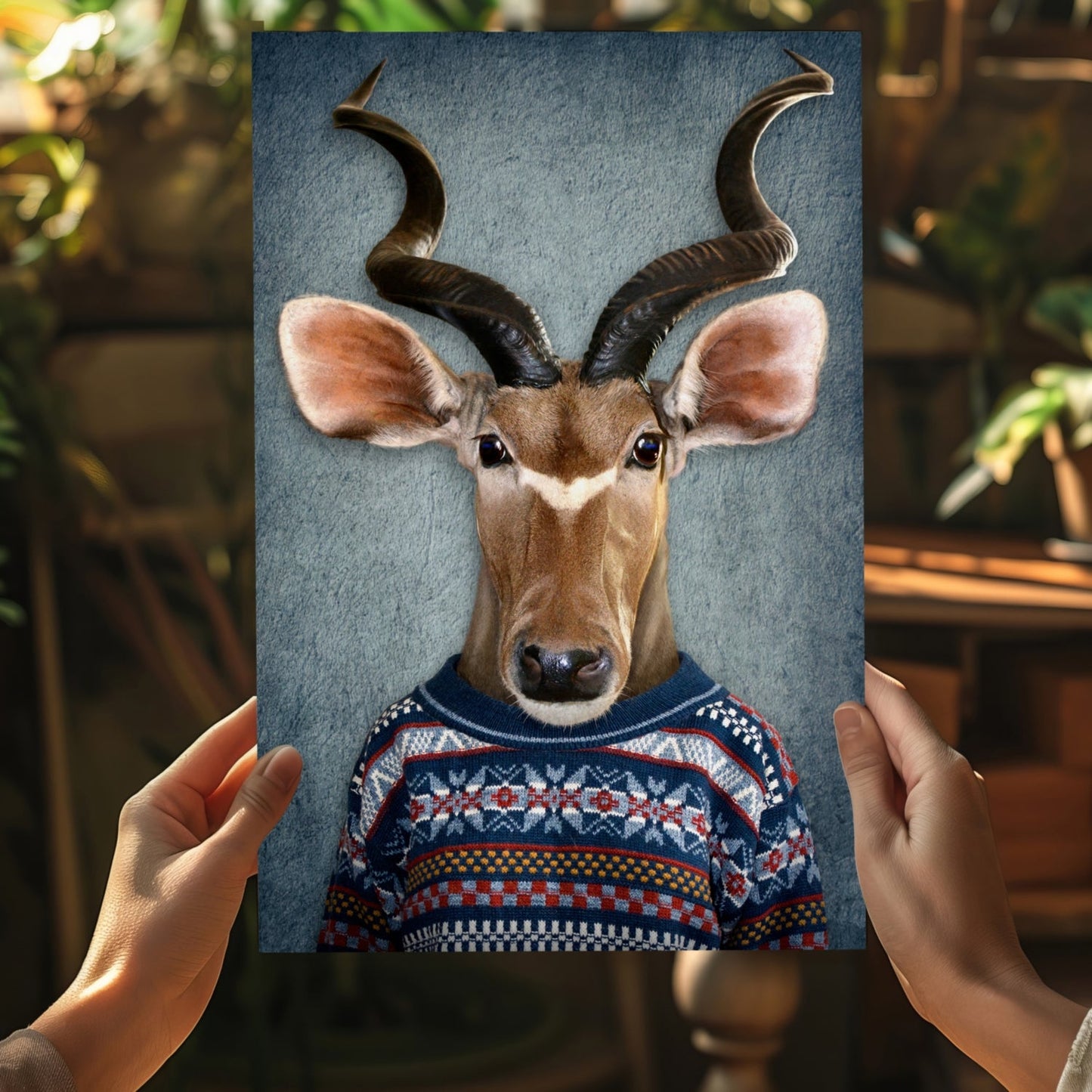 Antilope Aluminum Print