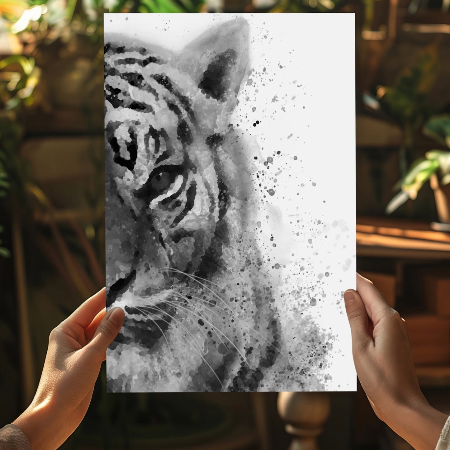 Tiger Aluminum Print
