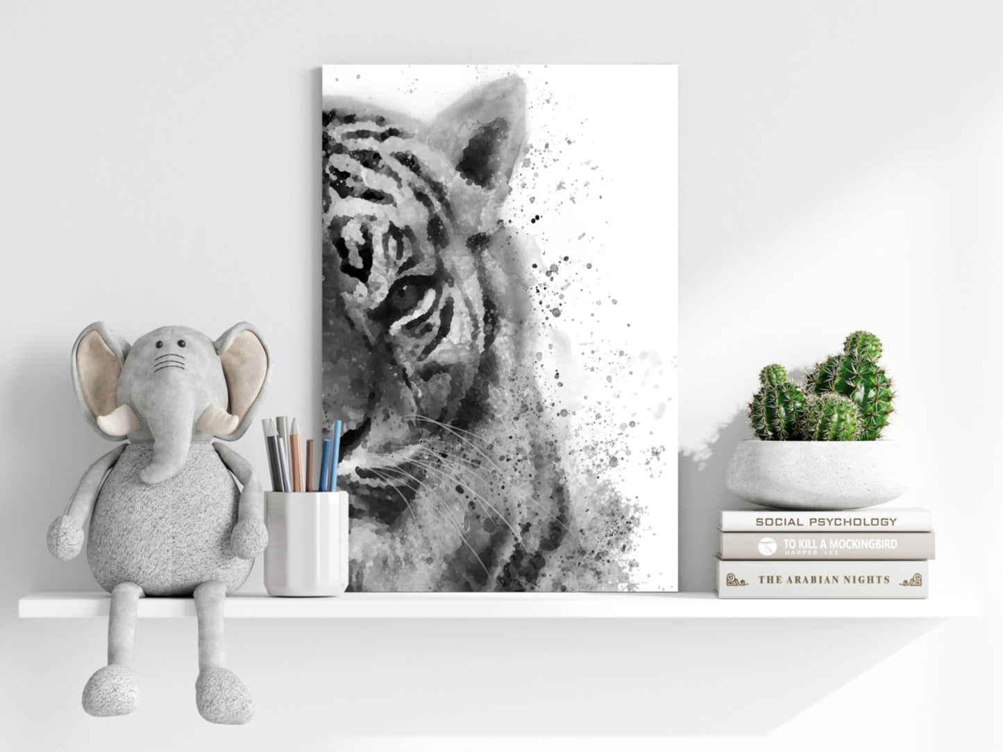 Tiger Aluminum Print