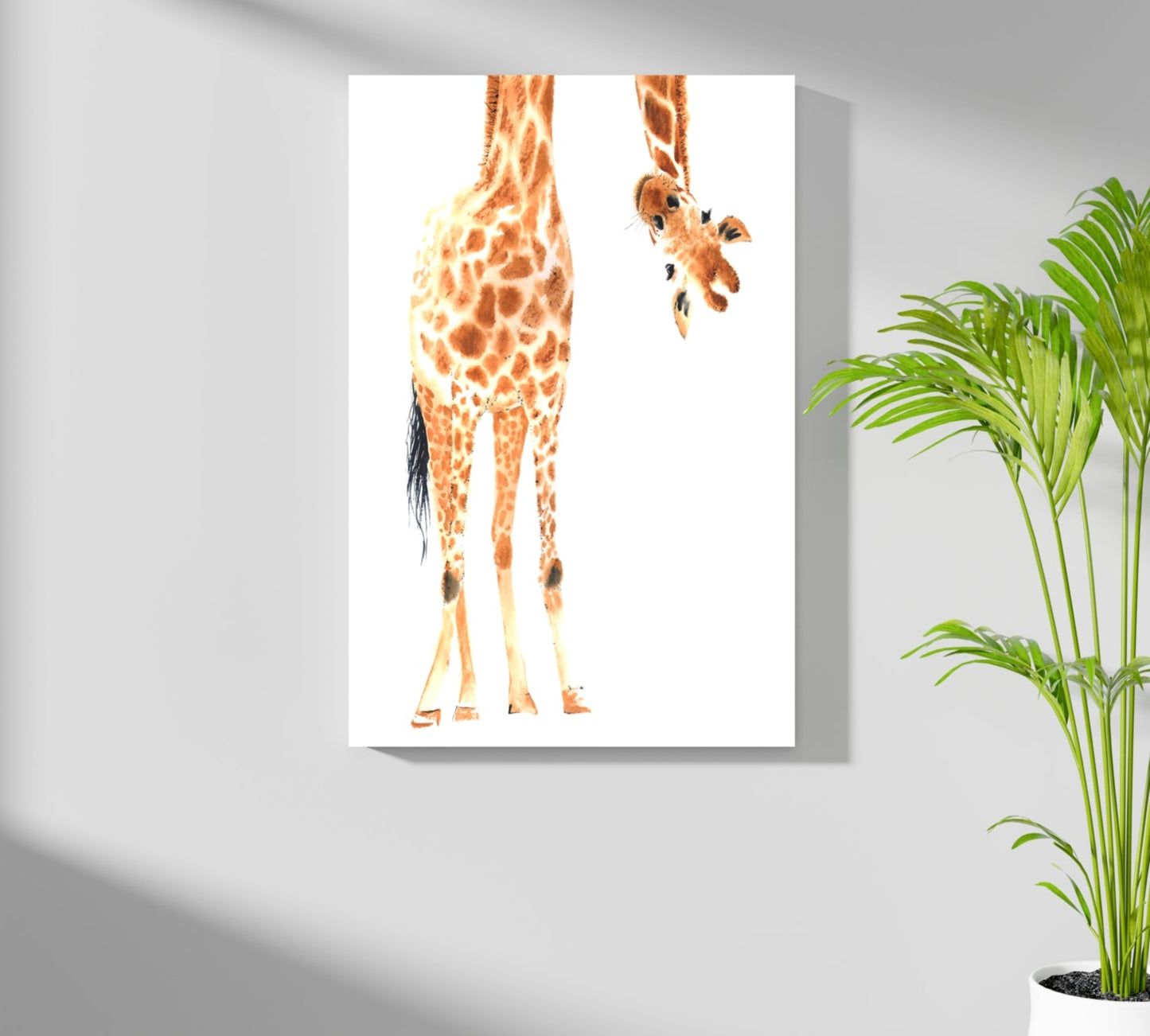 Giraffe Aluminum Print
