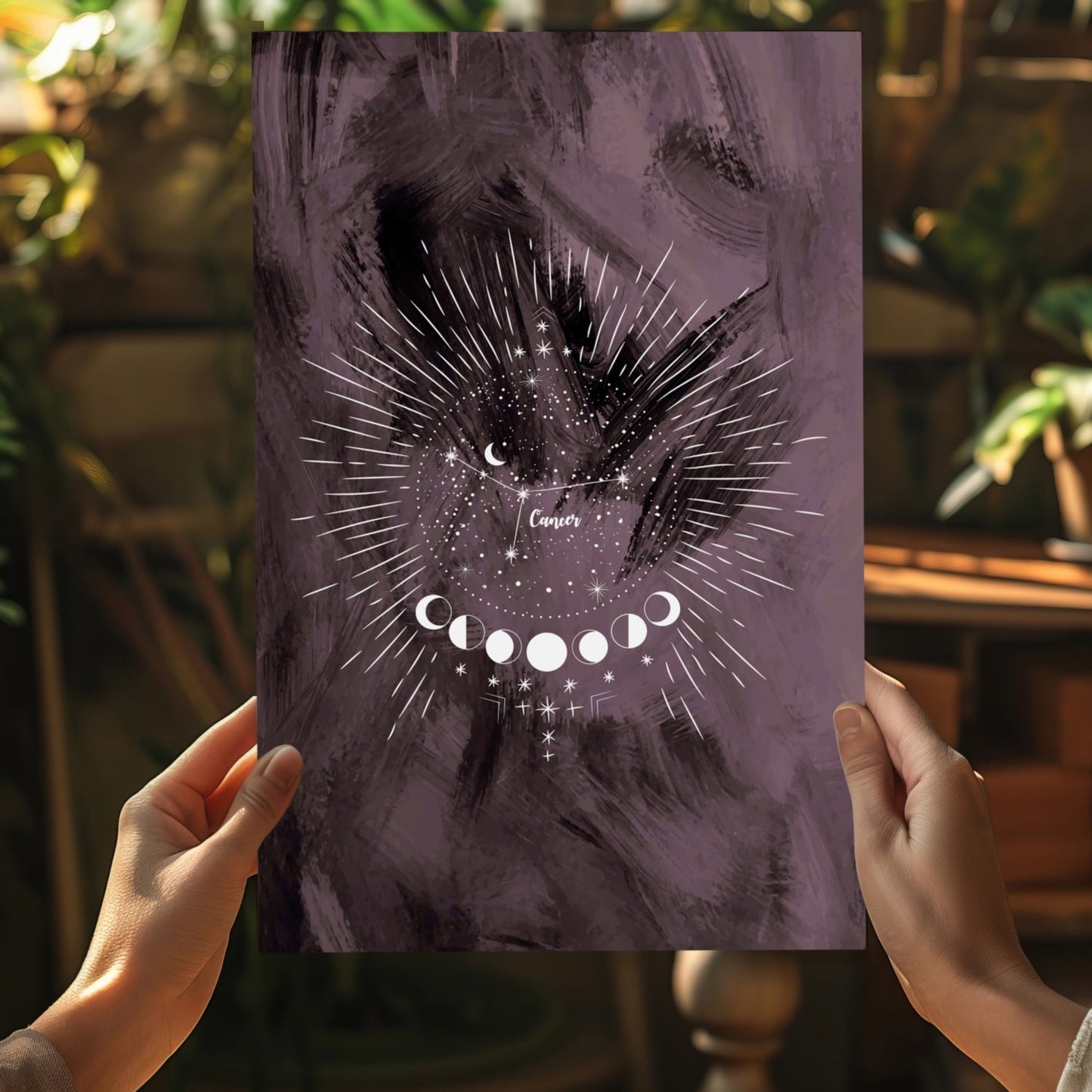 Cancer Aluminum Print