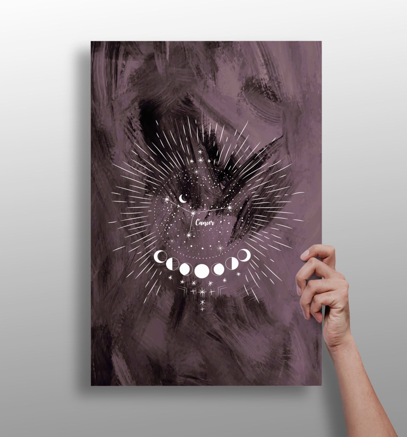 Cancer Aluminum Print
