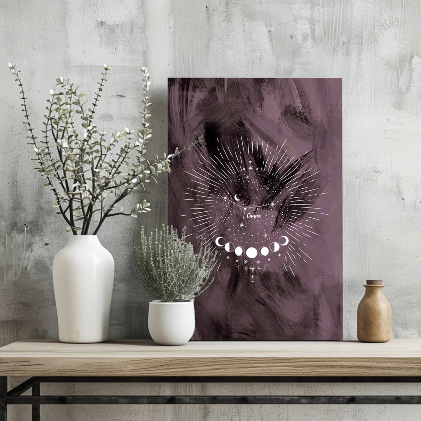 Cancer Aluminum Print