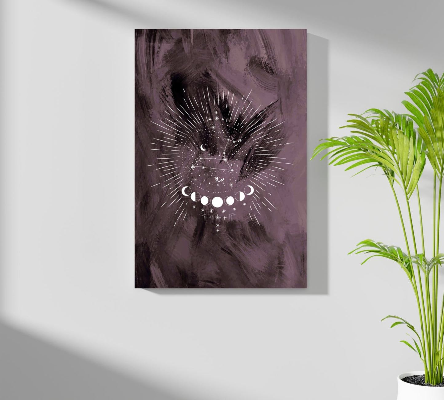 Leo Aluminum Print