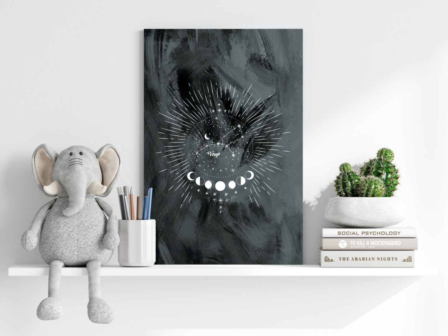 Virgo Aluminum Print