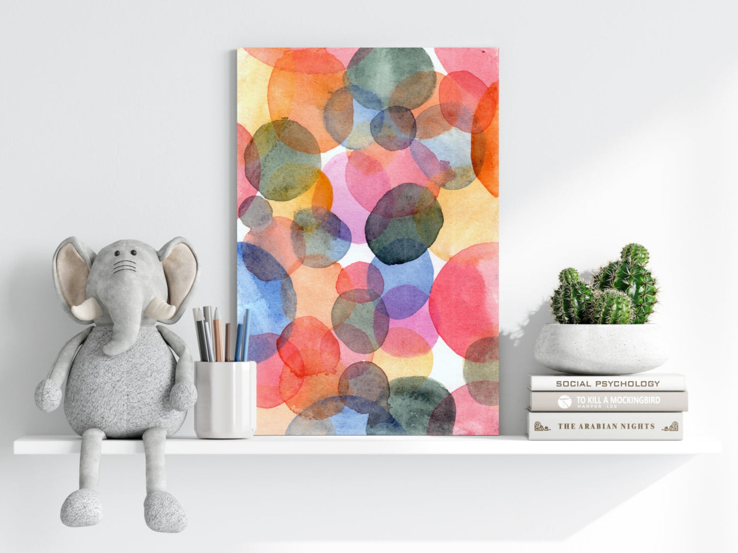 Abstract Aluminum Print
