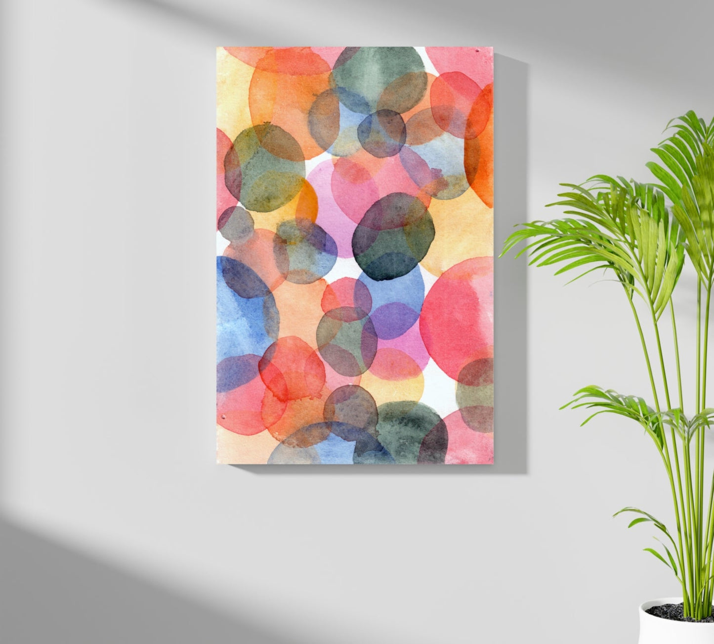 Abstract Aluminum Print