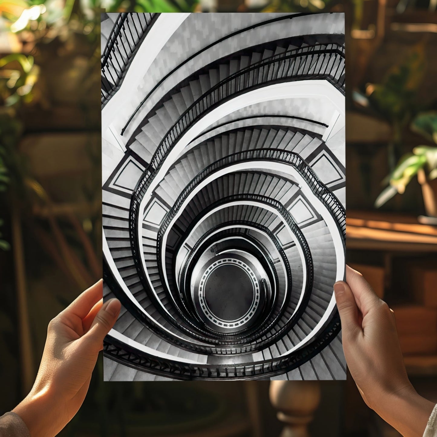 Stairs Aluminum Print