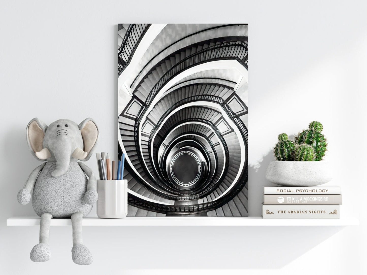 Stairs Aluminum Print