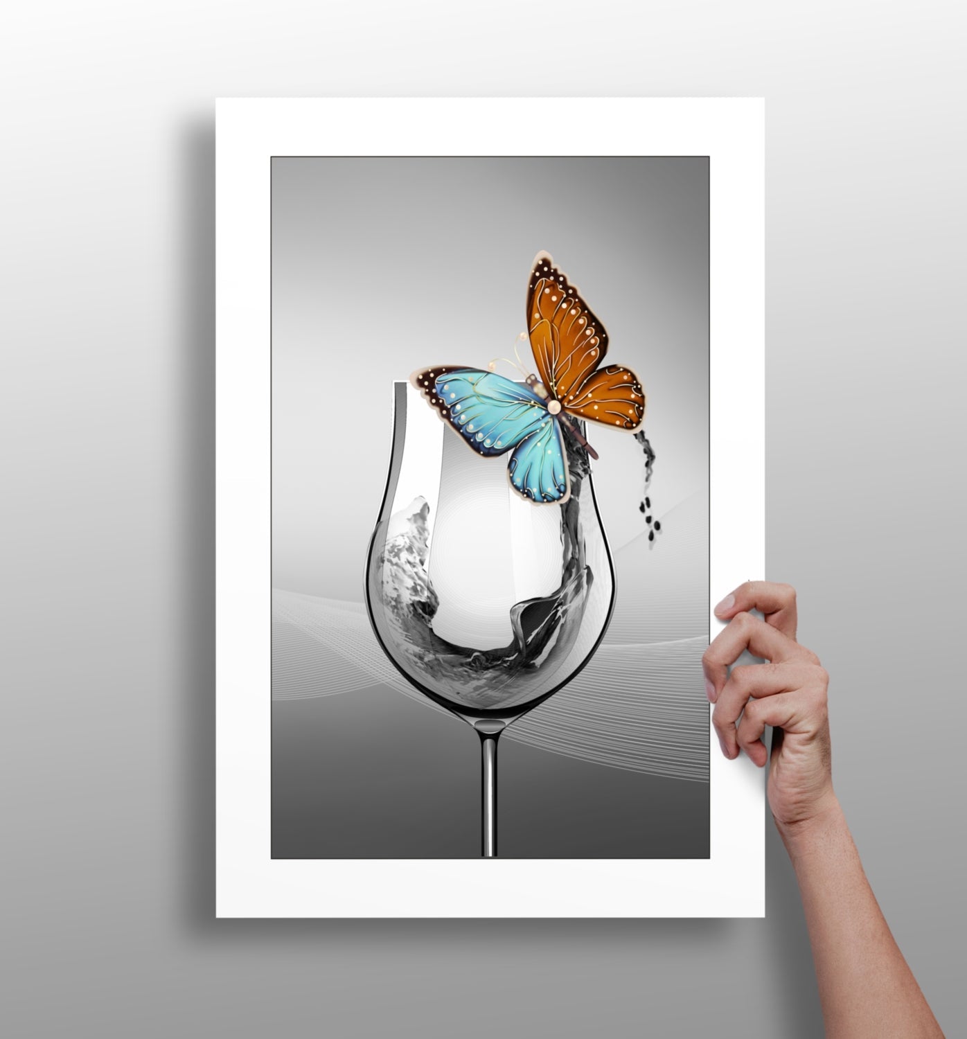 Glass Aluminum Print-0
