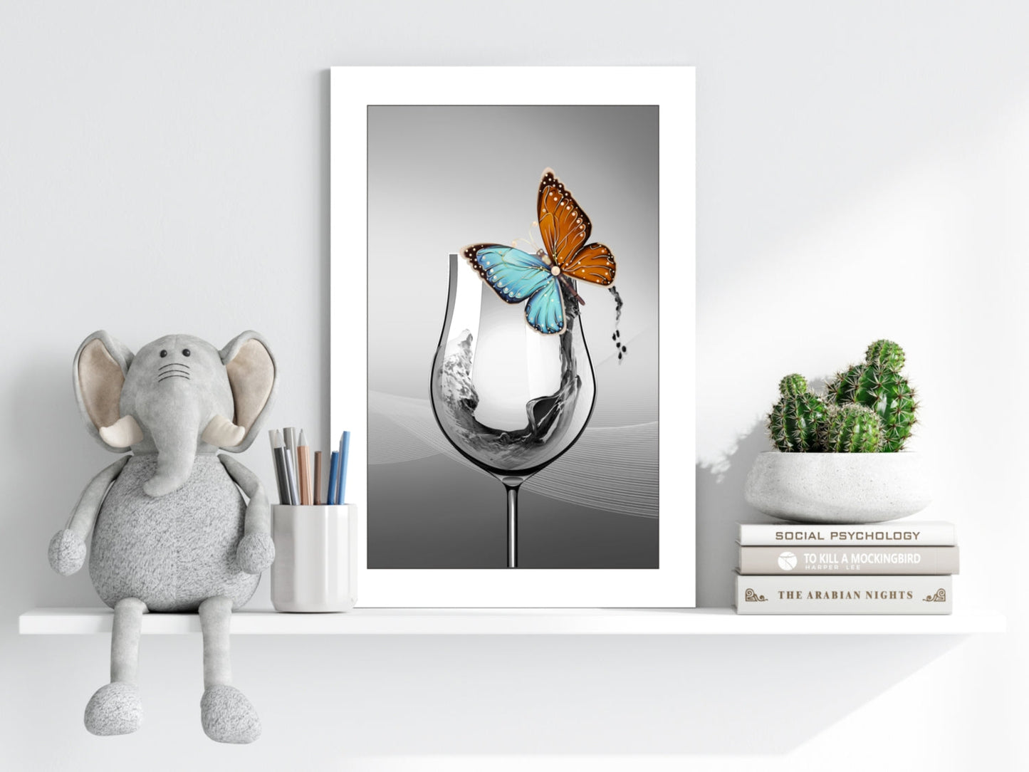 Glass Aluminum Print