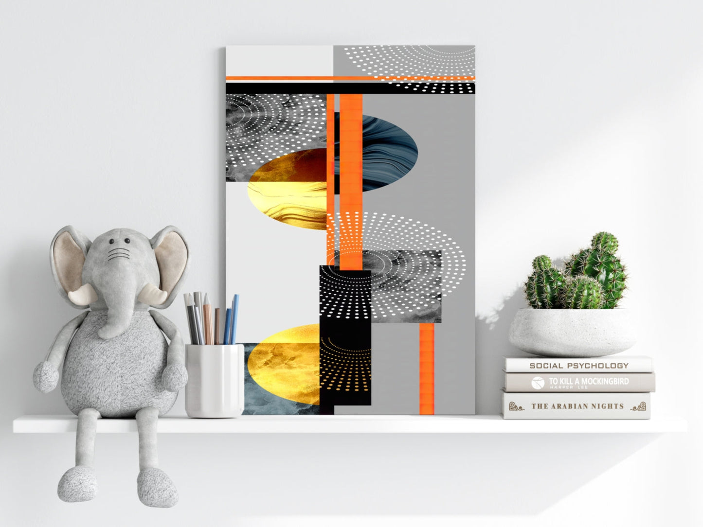 Modern Art Aluminum Print