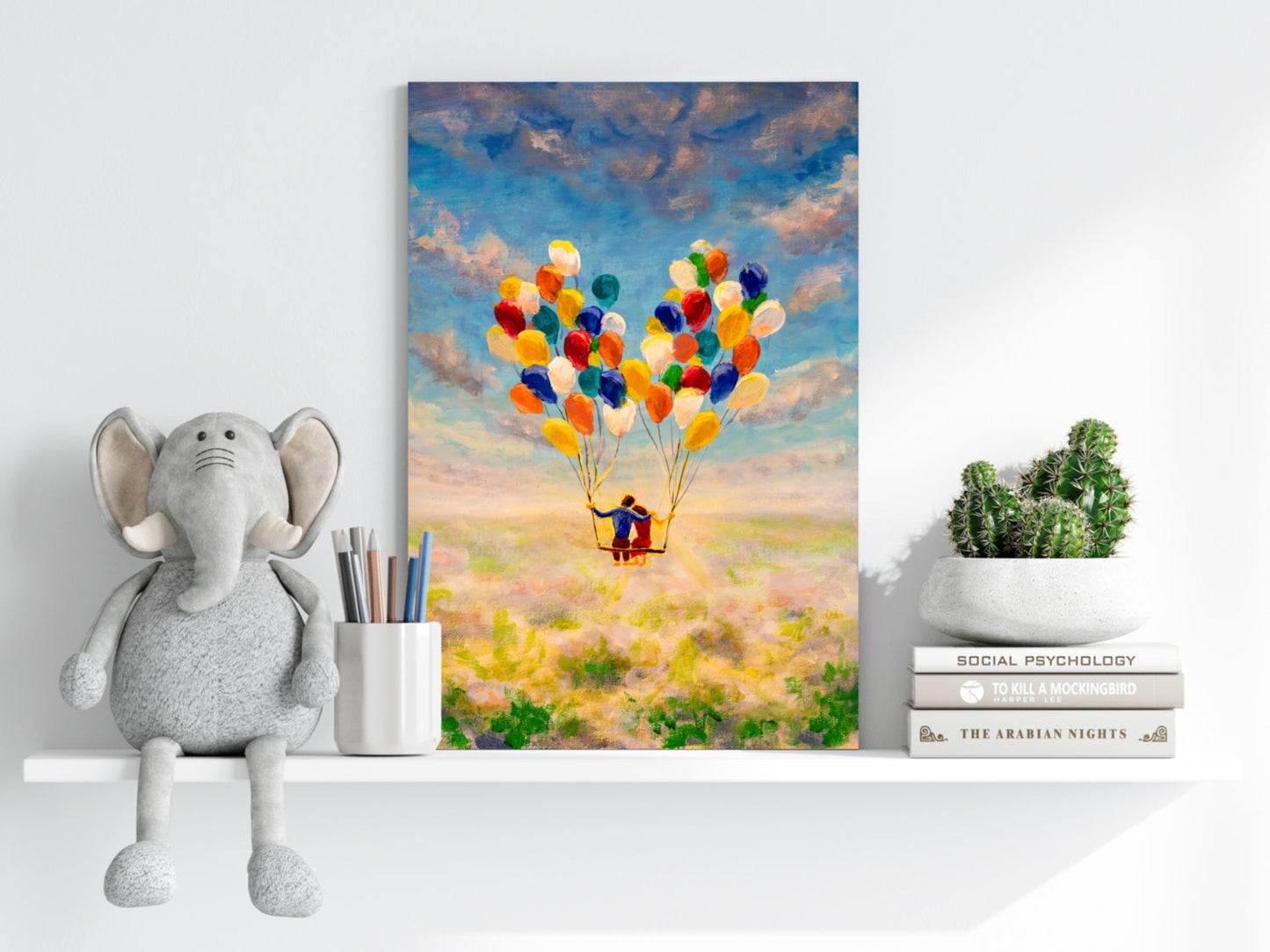 Balloons Aluminum Print