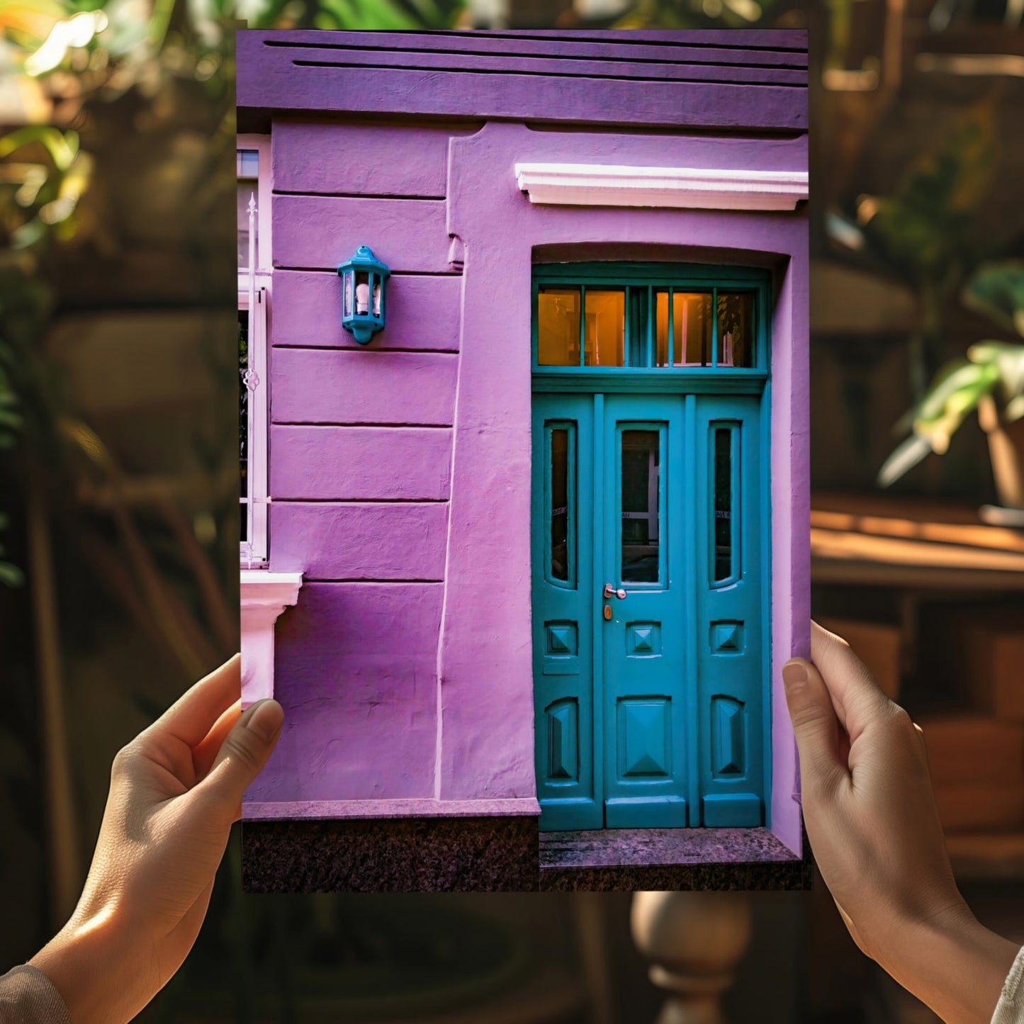 Door Aluminum Print