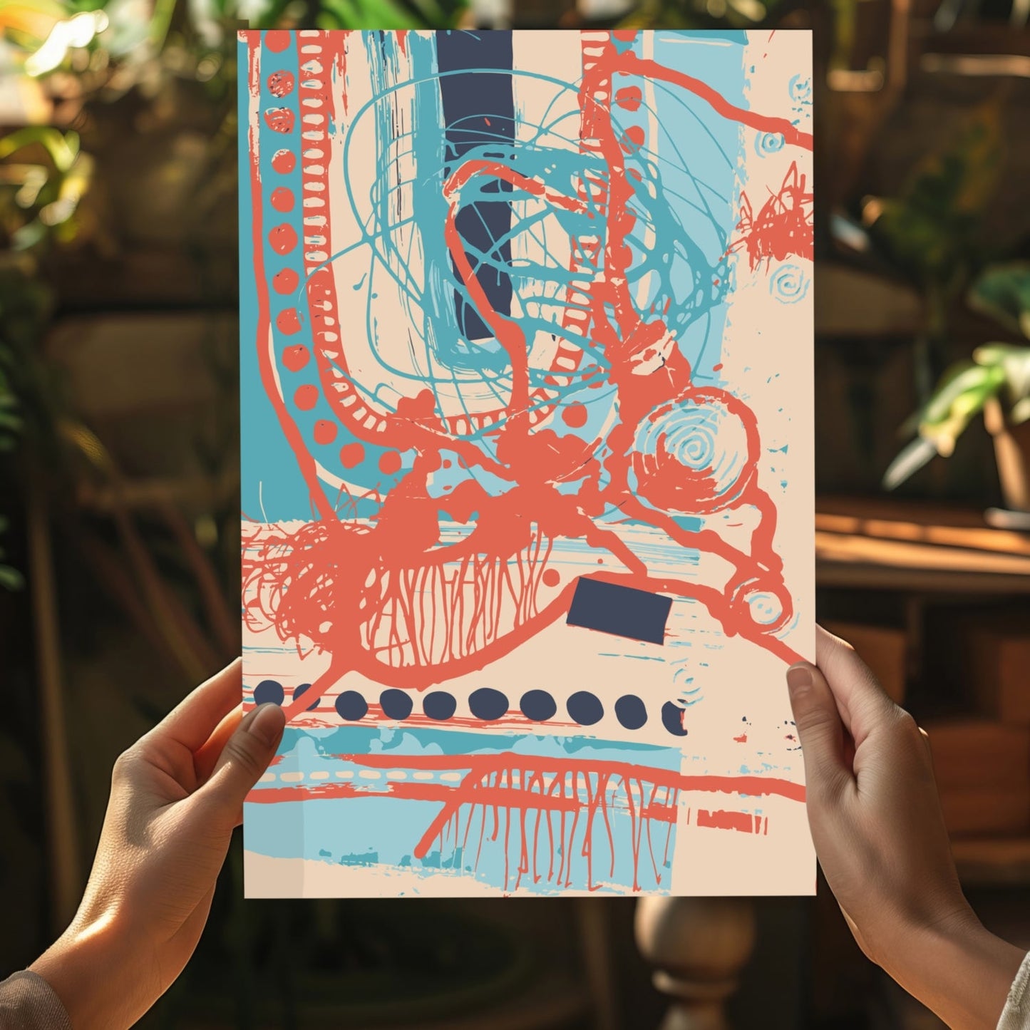Modern Art Aluminum Print