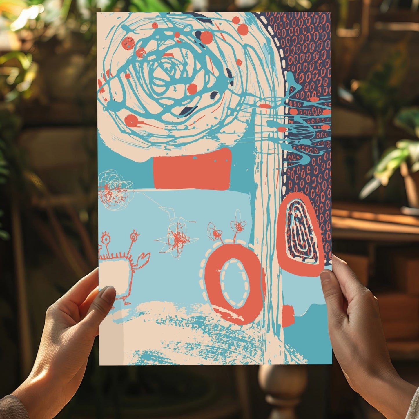 Modern Art Aluminum Print