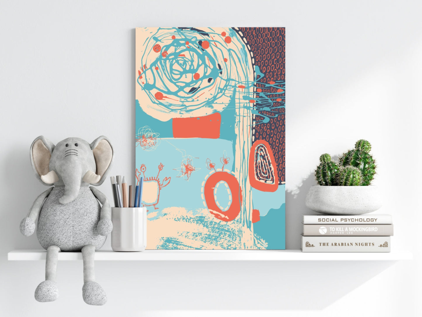 Modern Art Aluminum Print