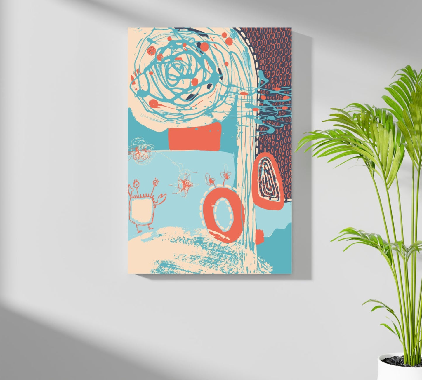 Modern Art Aluminum Print