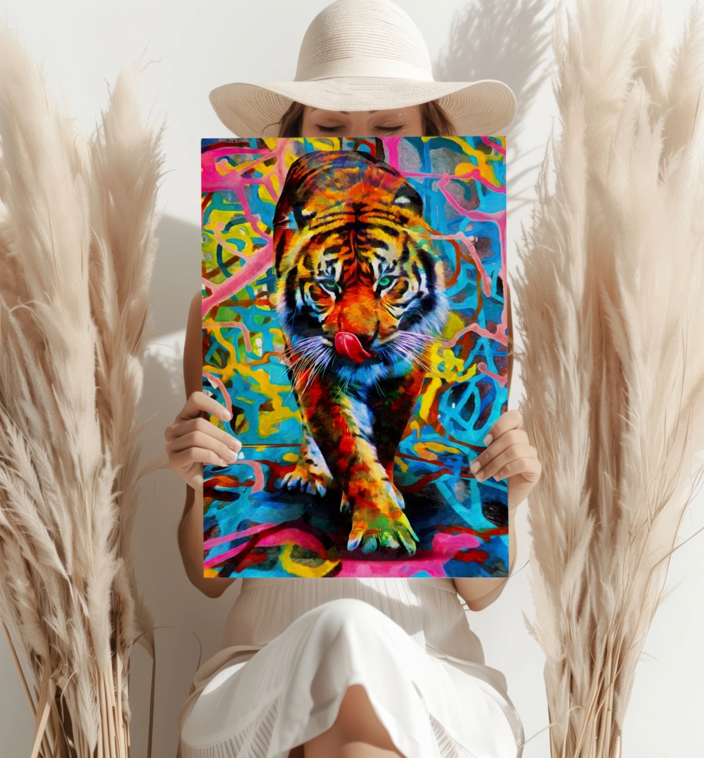 Tiger Aluminum Print