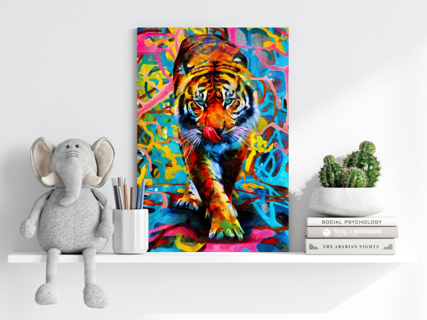 Tiger Aluminum Print