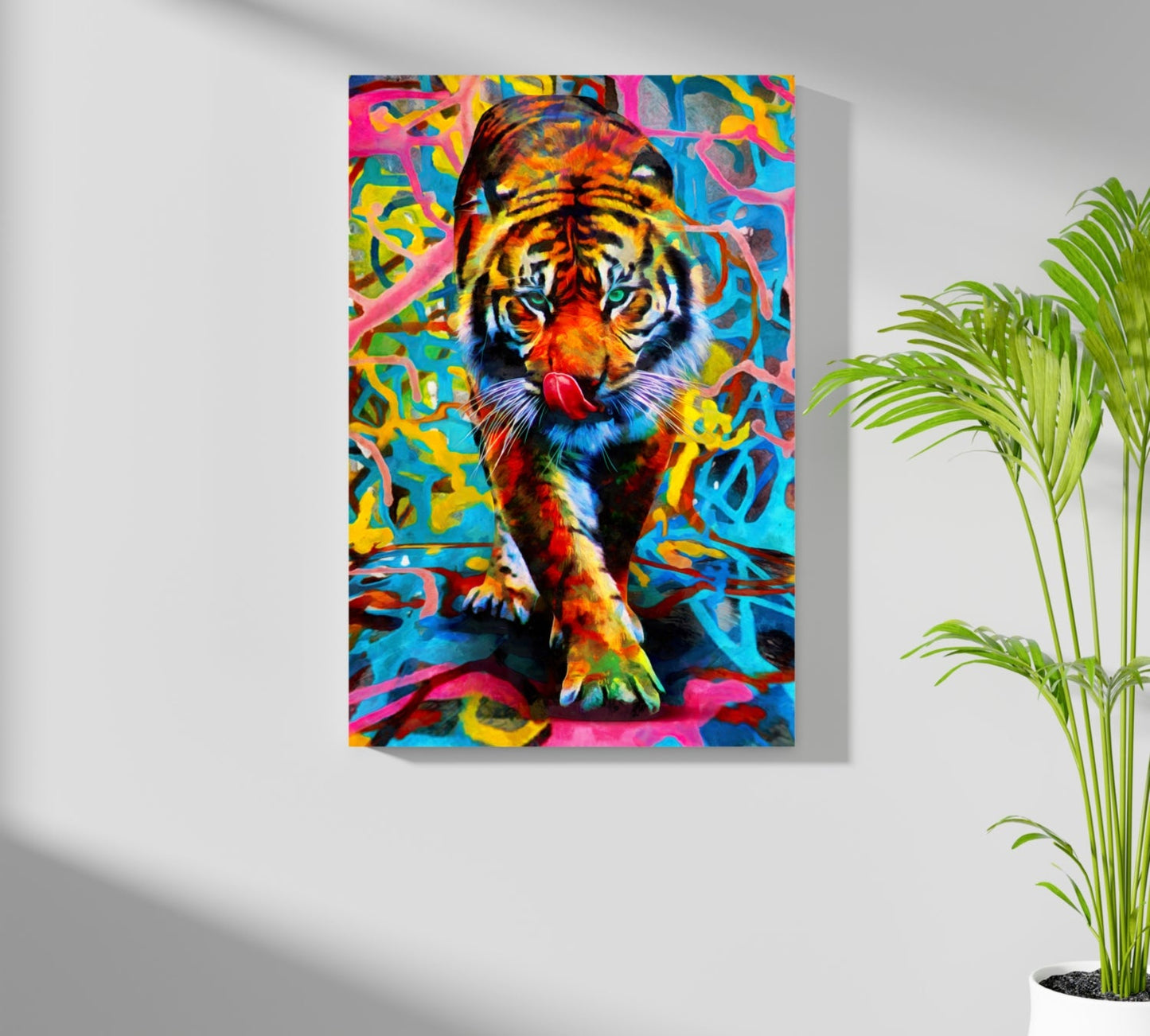 Tiger Aluminum Print