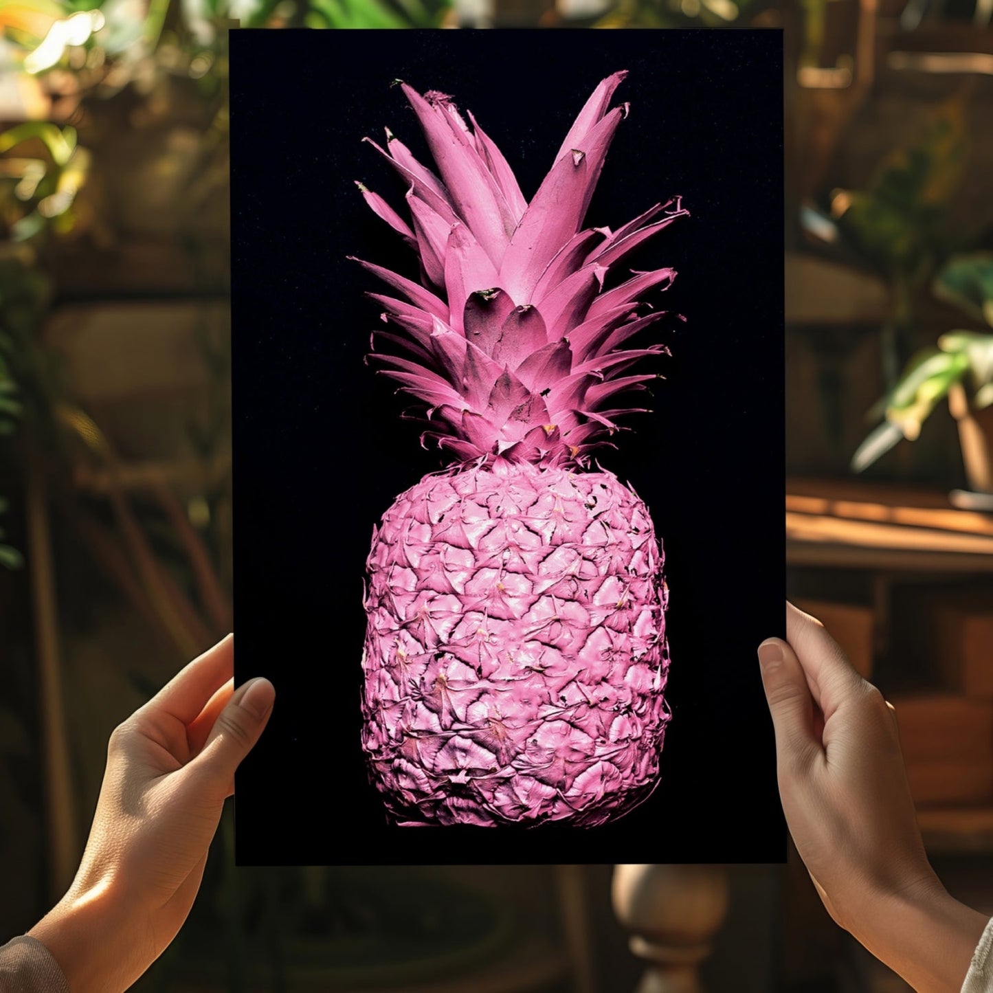 Pineapple Aluminum Print