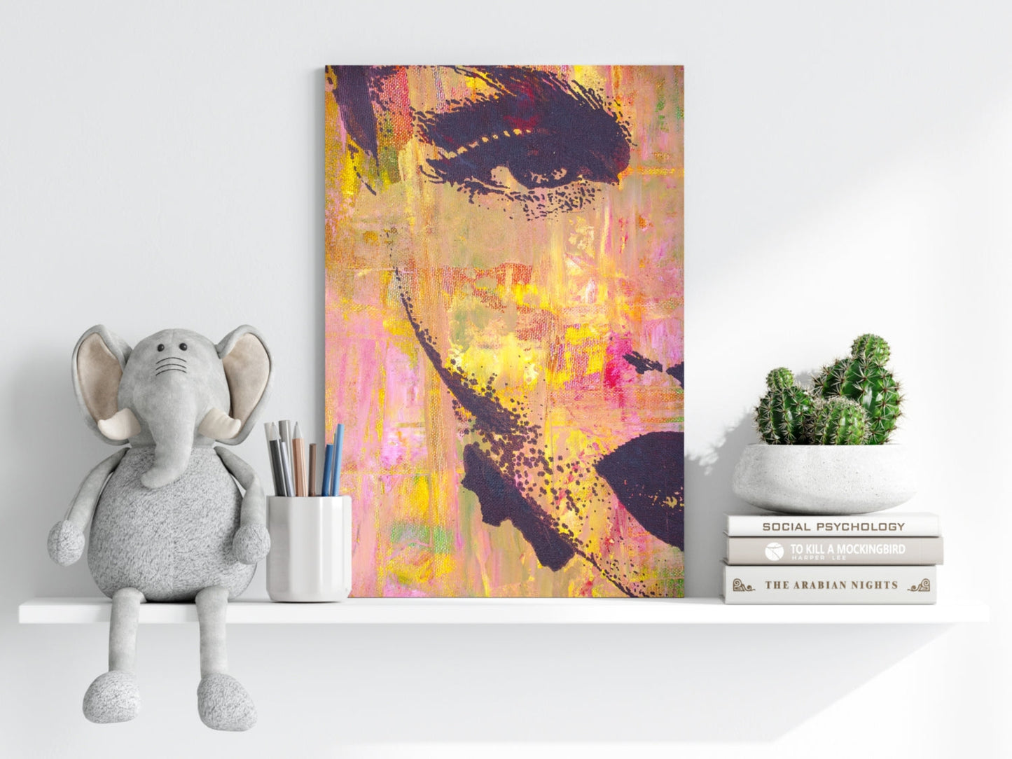 Woman Aluminum Print
