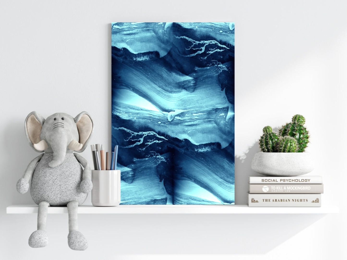 Abstract Shape Aluminum Print